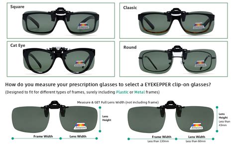 eyekepper clip on sunglasses.